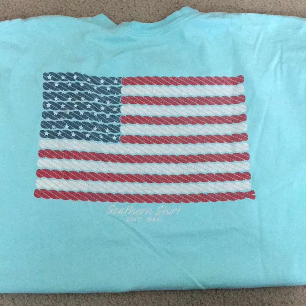 Southern Shirt Company American Flag Shirt